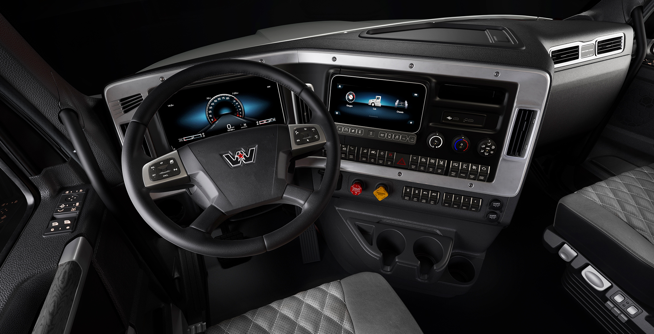 57X Driver's dashboard